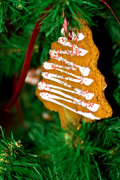 Bolos na árvore de natal