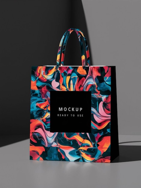 una bolsa colorida con la palabra scooter en ella