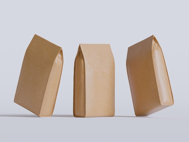 Bolsa de compras 3d renderizado