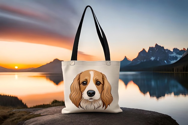 bolsa de cachorro fofa