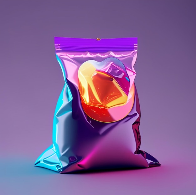 Bolsa de gelatina de plástico