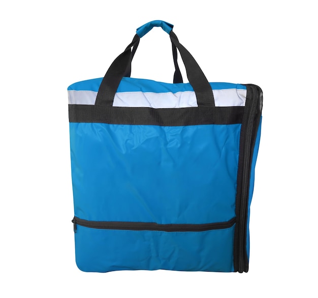 Bolsa hielera azul