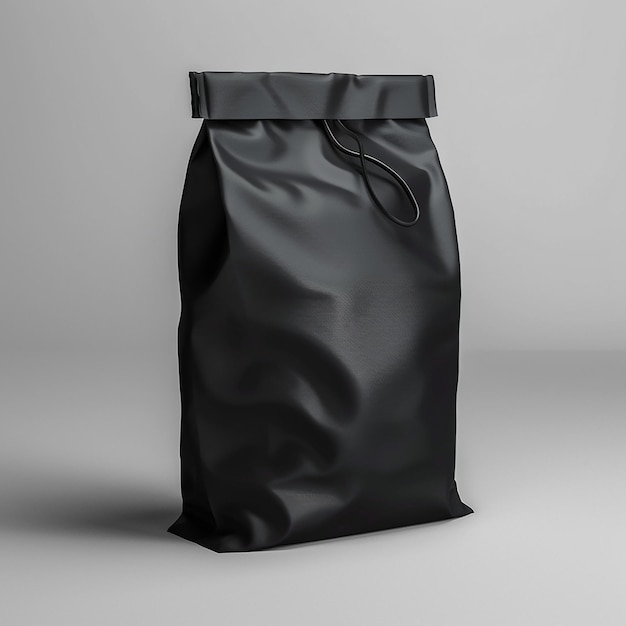 una bolsa negra con una bolsa negra en ella que dice que la bolsa es negra