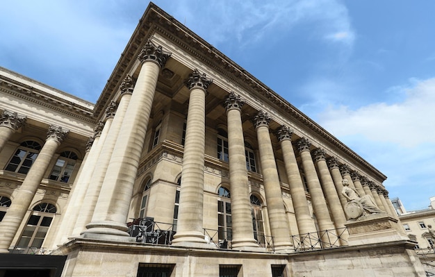 La Bolsa de París Palacio Brongniart París Francia