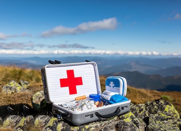 Foto bolsa de primeros auxilios