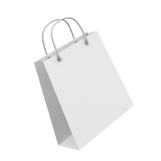 Bolso de compras Elemento 3D de saco de papel