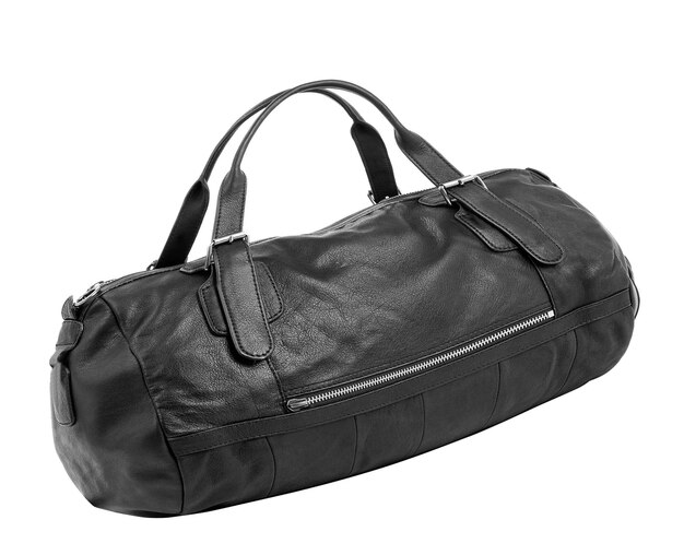 Bolso deportivo aislado sobre fondo blanco