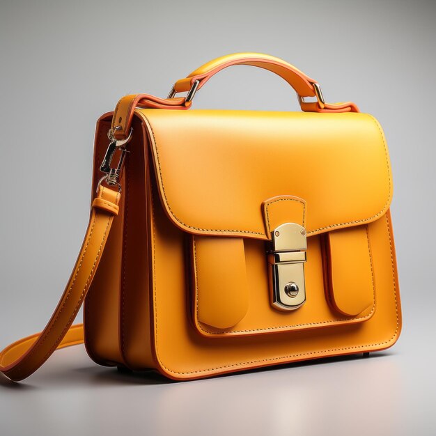 Bolso elegante de bolso de bolso diseño minimalista con colores brillantes