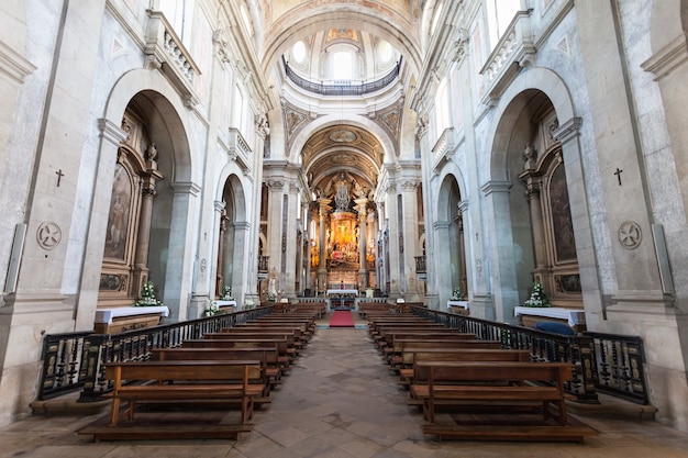 Bom Jesus do Monte inrerior, Braga in Portugal