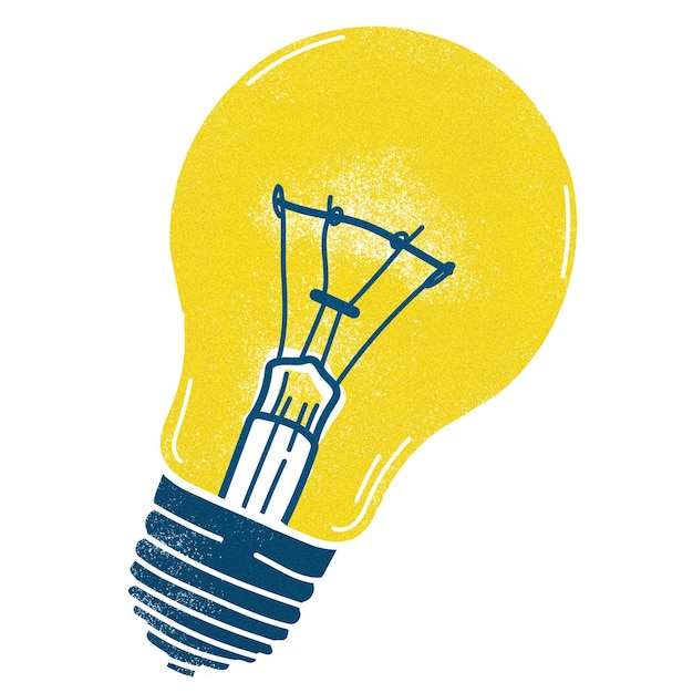 Bomba de luz adesivo png ideias criativas fundo transparente