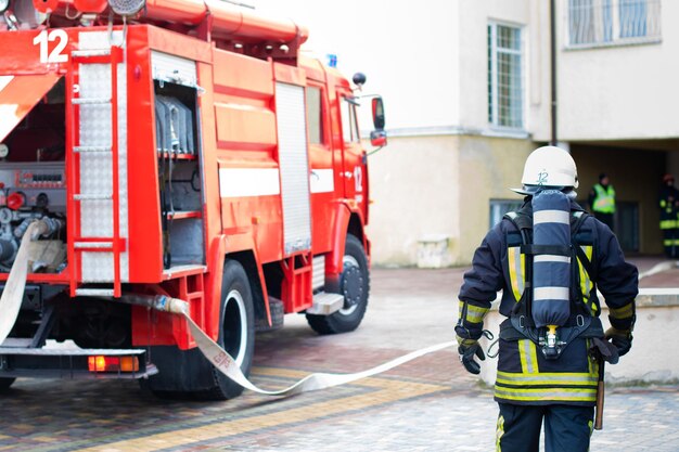 Foto los bomberos