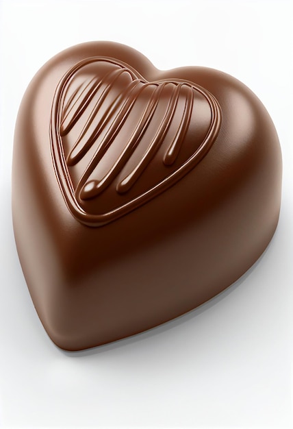 Foto bombon de chocolate, forma de corazon, chocolat, 3d, love, amor, heart, san valentines day