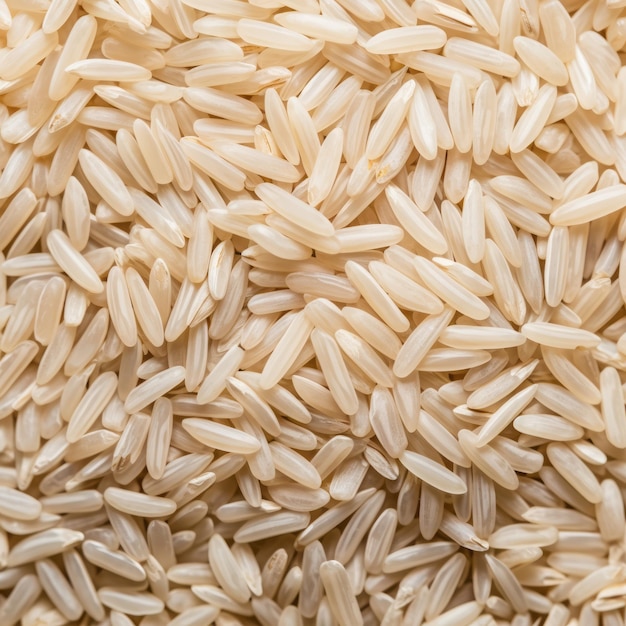 La bondad sin gluten con granos de arroz