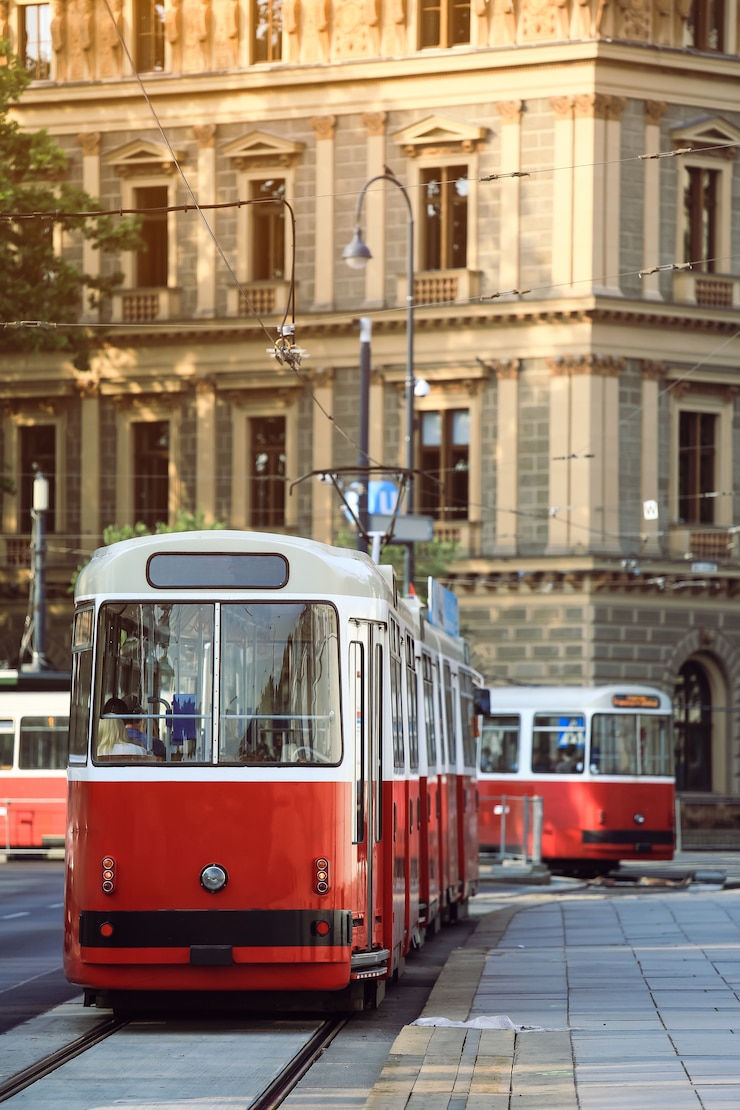 Foto bonde, em, viena
