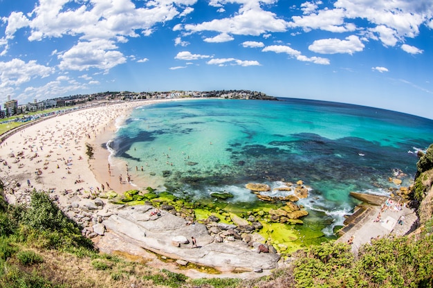 Bondi strand, sydney, australien.