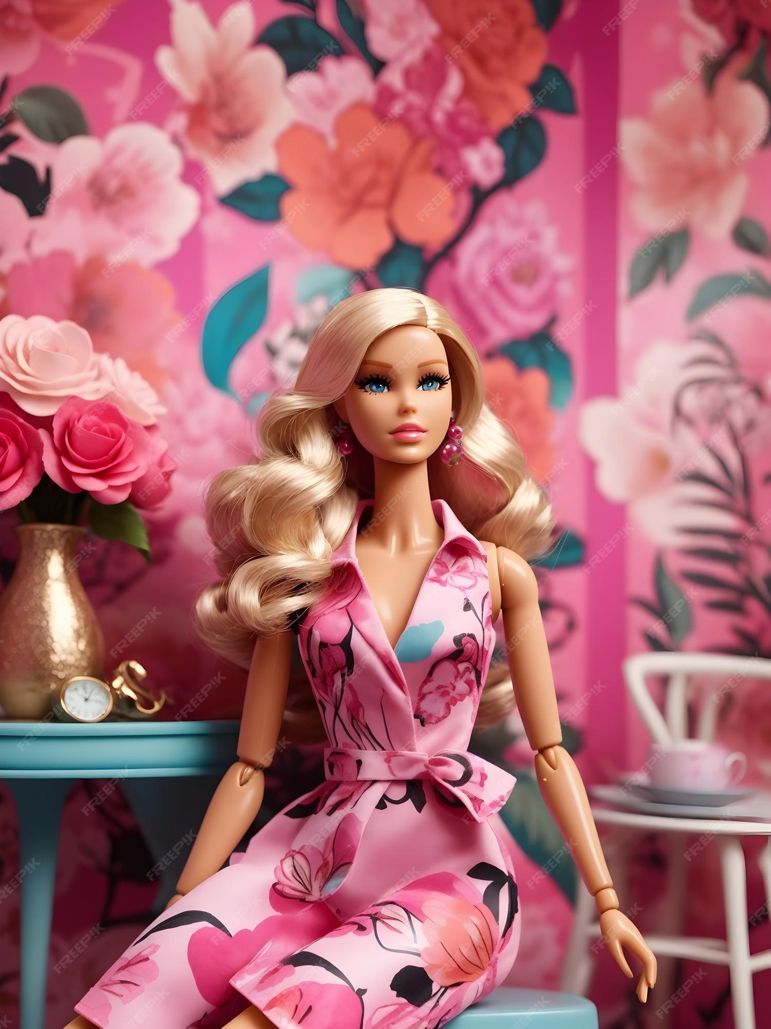 Como fazer uma BARBIE de PAPEL, Como fazer roupas de papel para boneca  Barbie fácil