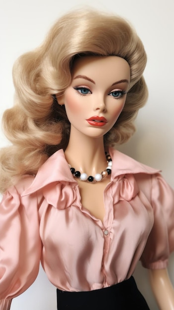 Foto boneca barbie pinup vintage