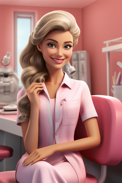 Boneca de dentista