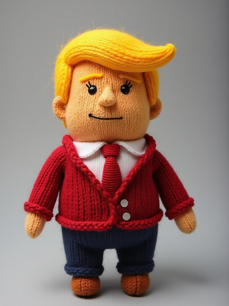 Foto boneca radiante feita à mão com desenho de raio de sol