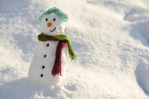 Foto boneco de neve para inverno natal