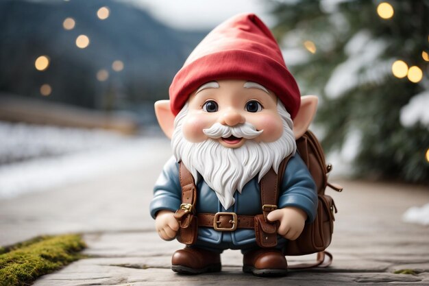 Foto boneco do papai noel