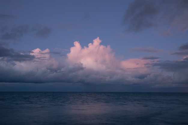 Bonita nube rosada