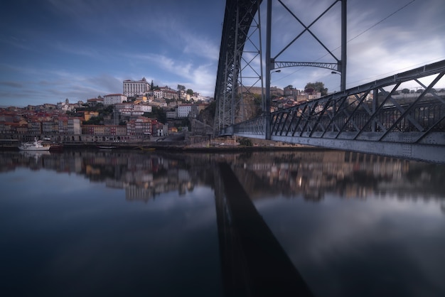 Bonita vista de la ciudad de Porto en Portugal Europa