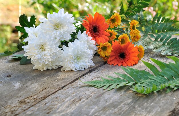 Bonitas flores de jardin