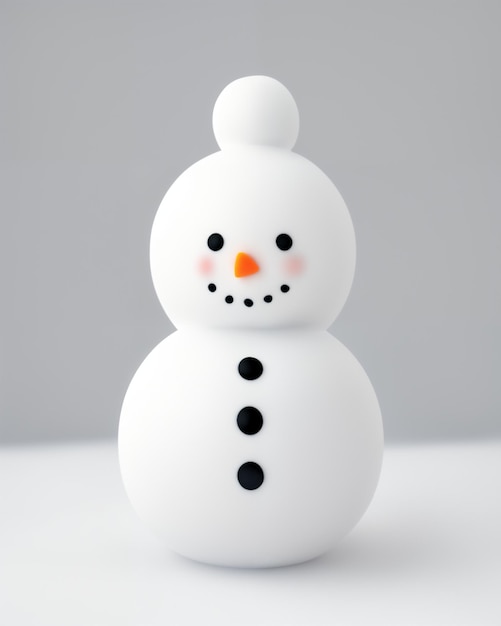 Foto bonito boneco de neve definido em chapéus diferentes no tema do ano novo e natal