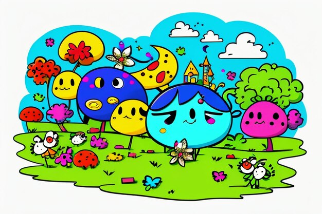 Desenhos kawaii para colorir e desenhar  Desenhos kawaii, Animais kawaii,  Desenhos kawaii tumblr