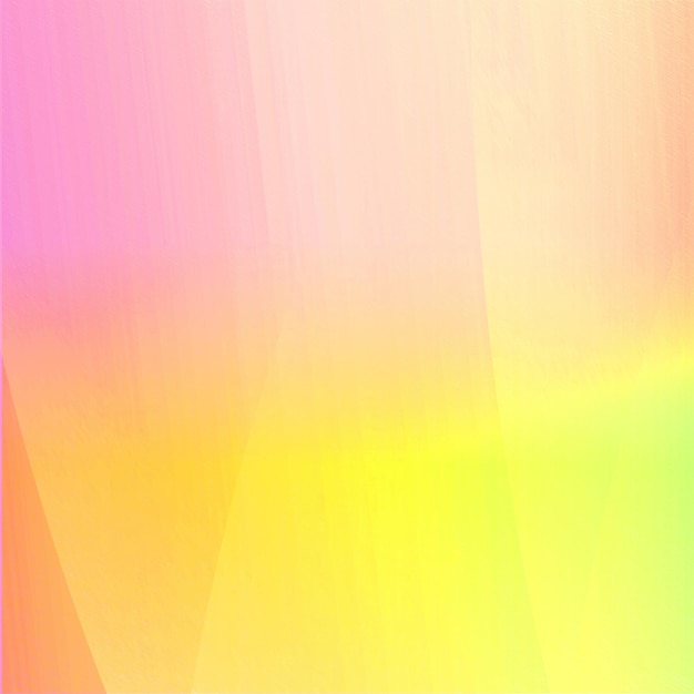 Bonito fondo cuadrado de gradiente mixto amarillo y rosa