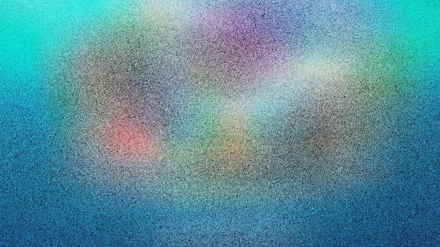 Bonito fondo de gradiente de color con ruido Abstracto borroso fondo de banner de gradiente granulado