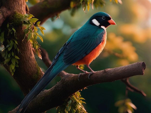 Bonito generador de pájaros mediante tecnología AI