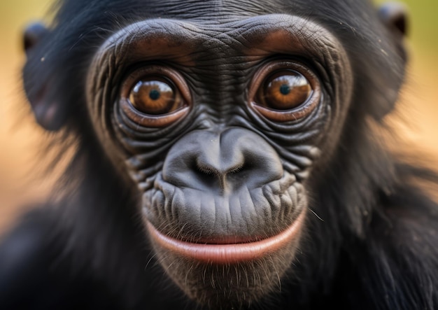 El bonobo es un frugívoro omnívoro.