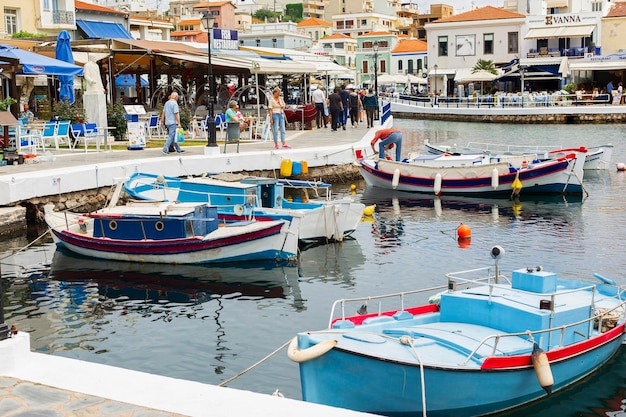 Boot Agios Nikolaos Kreta Griechenland