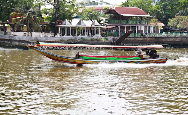 Boot am Chaophraya Fluss