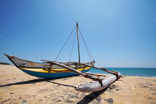 Boot auf Sri Lanka