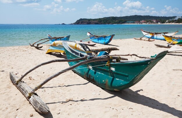 Boot auf Sri Lanka