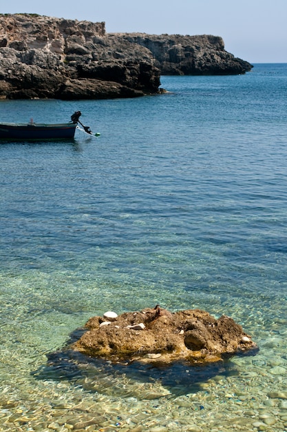 Boot im Meer