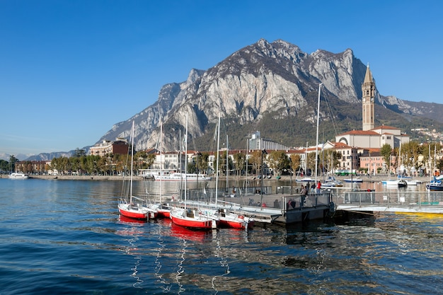 Boote am Comer See