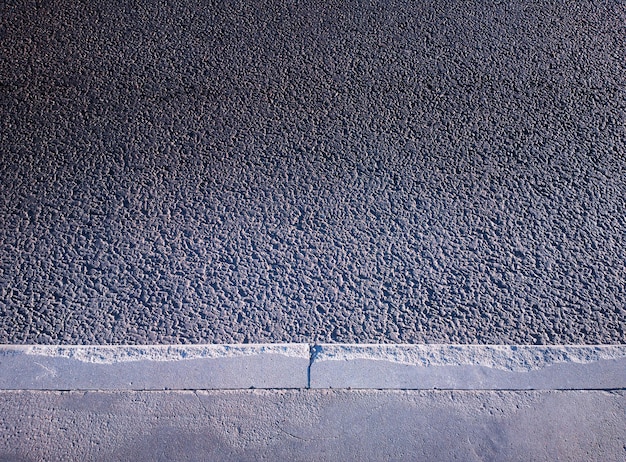 Borda do fundo da textura do pavimento da calçada