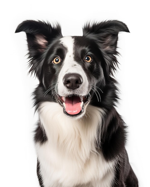 Border collie sentado