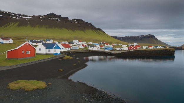 Borgarfjörur eystri ist ein kleines Fischerdorf im Osten Islands.