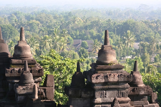 Borobudur-Tempel in Yogyakarta in Indonesien