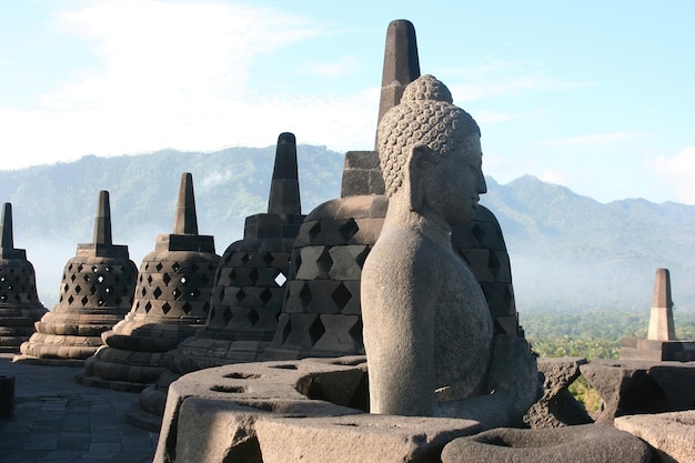 Borobudur-Tempel in Yogyakarta in Indonesien