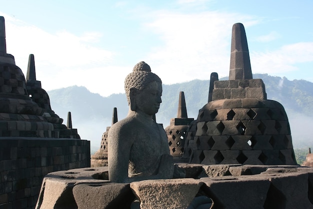 Borobudur-Tempel in Yogyakarta in Indonesien