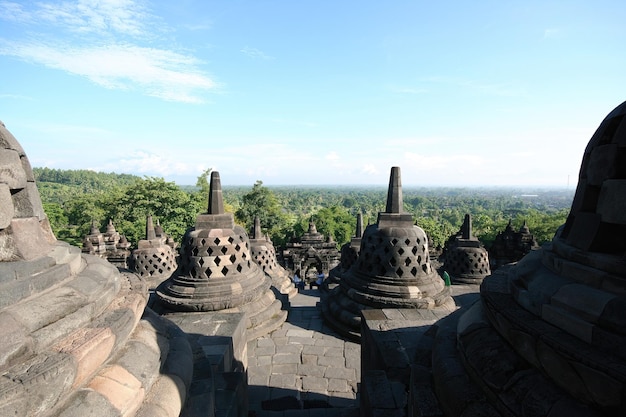 Borobudur-Tempel in Yogyakarta in Indonesien