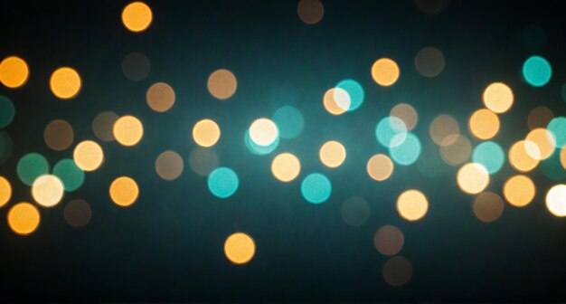 un borrón de luces que están en un fondo negro