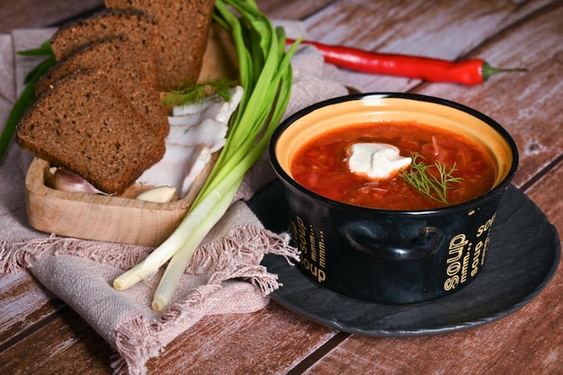 Borsch é um tesouro nacional da Ucrânia, que está incluído na lista de patrimônio cultural da UNESCO