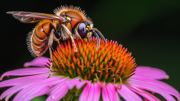 en el bosque abeja